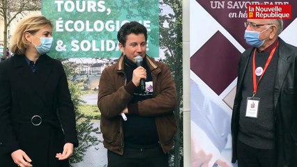 VIDEO. Tours : Romain Colucci, le fils de Coluche, au 25e Pot-au-feu géant