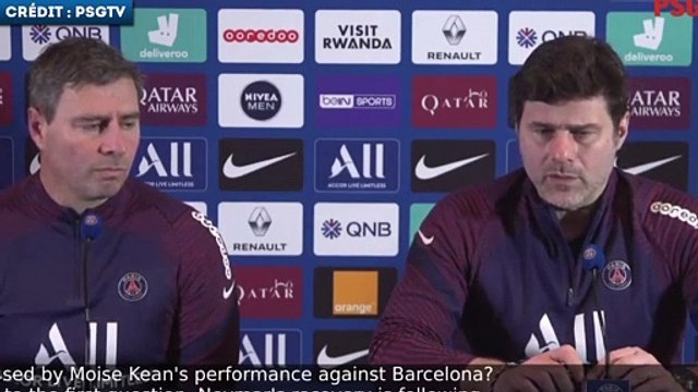 Mauricio Pochettino et la rééducation de Neymar