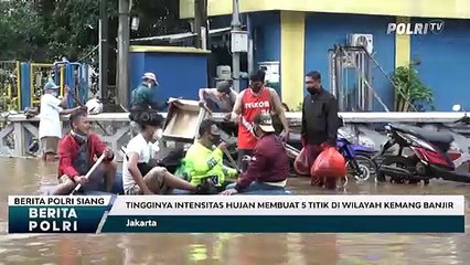 Kawasan Kemang, Jaksel Banjir 1 Meter Lebih