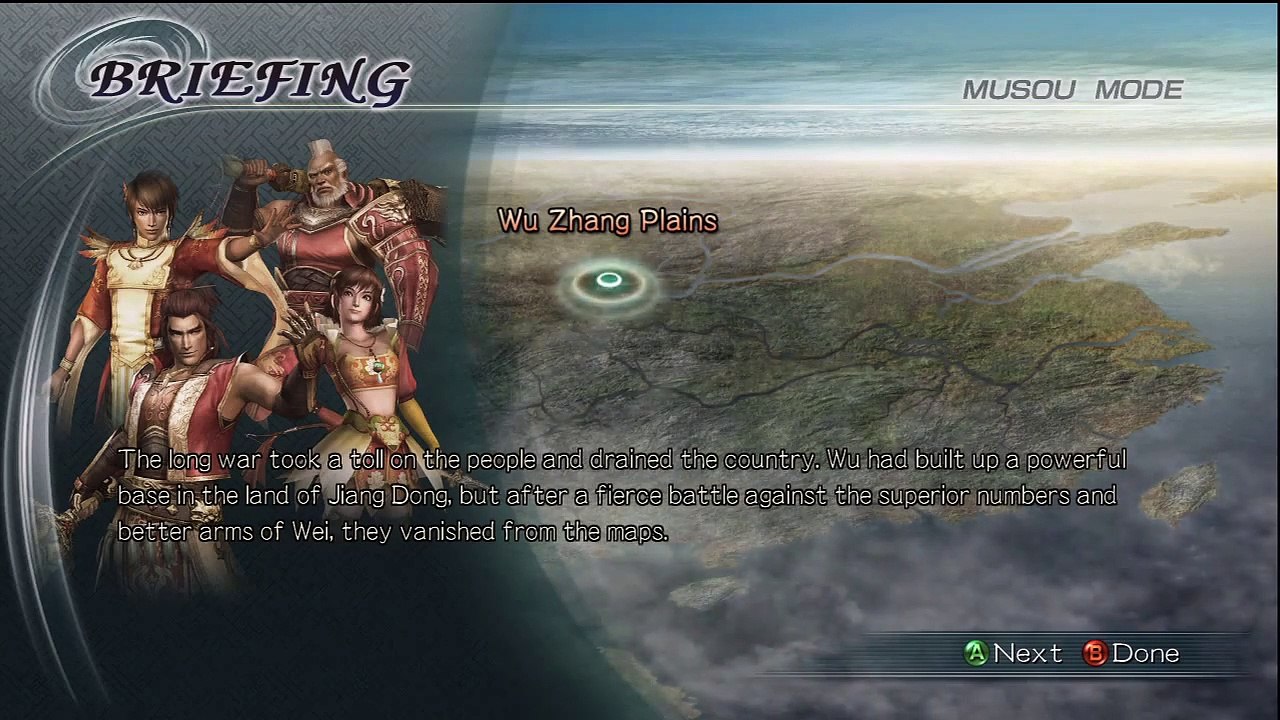 Dynasty Warriors 6 Sima Yi Ep. 5 Chapter 5 - Battle Of Wu Zhang Plains (Eng. Ver)