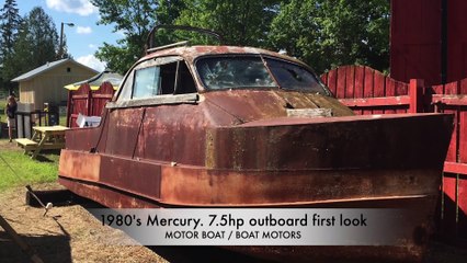 1982 Mercury 7.5hp outboard first look pt.1