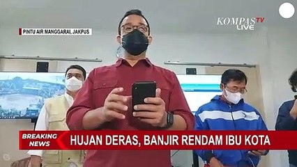 Gubernur Anies: Banjir Diharapkan Surut dalam 6 Jam