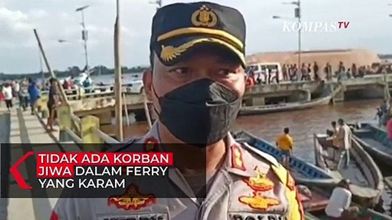 Polisi Mengatakan Tidak Ada Korban Jiwa dalam Peristiwa Karamnya Ferry di Sambas
