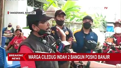 Begini Situasi Banjir Ciledug Indah, Tinggi Air Capai 1.5 Meter