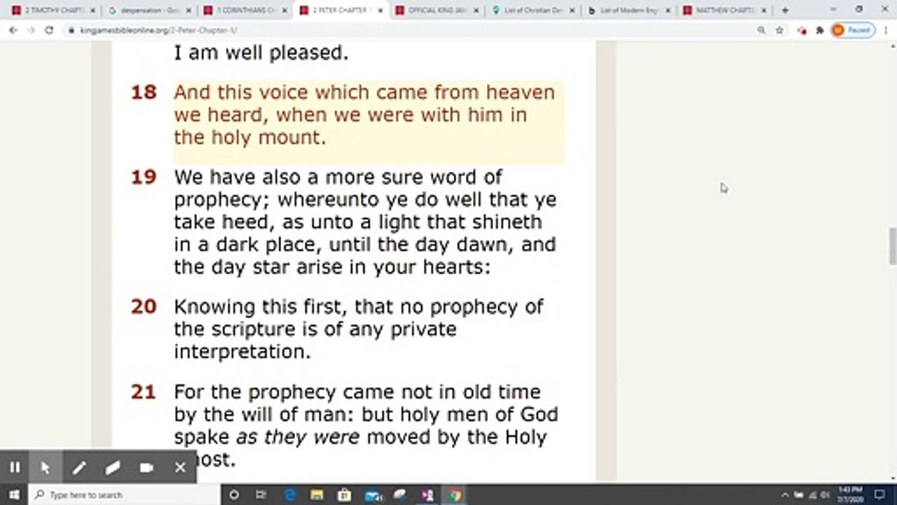 dispensationalism