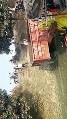 15 फुट ट्रैक्टर ट्राली नीचे गिरने से चालक सहित पीआरडी जवान मौत