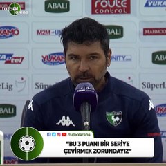 Hakan Kutlu: "Bu 3 puanı bir seriye çevirmek zorundayız"