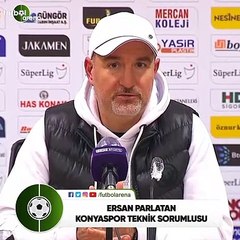Ersan Parlatan: "Dominant bir futbol oynadık"
