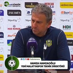 Hamza Hamzaoğlu: "Talihsiz bir mağlubiyet aldık"