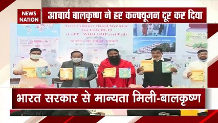 Coronil is issued by DCGI, Government of India: Acharya Balkrishna