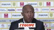 Kombouaré : «Un sentiment mitigé» - Foot - L1 - Nantes