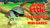 Chicken Little Extras - Cheat Codes   All Mini Games