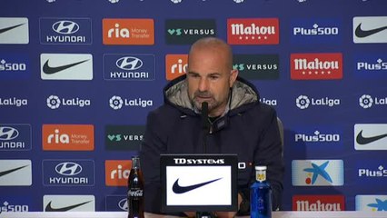 Simeone: "Momentos, dificultades, obstáculos... pero para todos, no sólo para el Atlético"