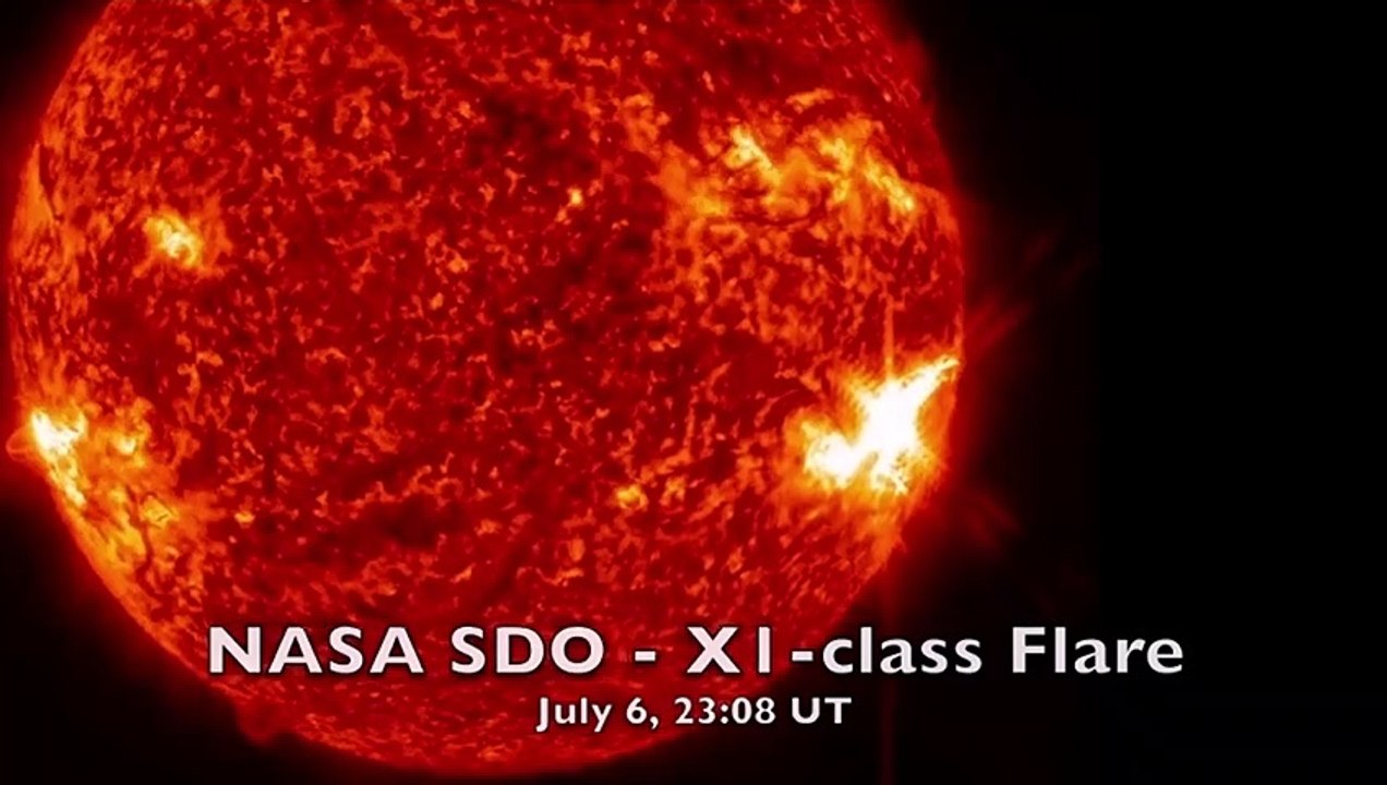 Largest type of solar flare X class