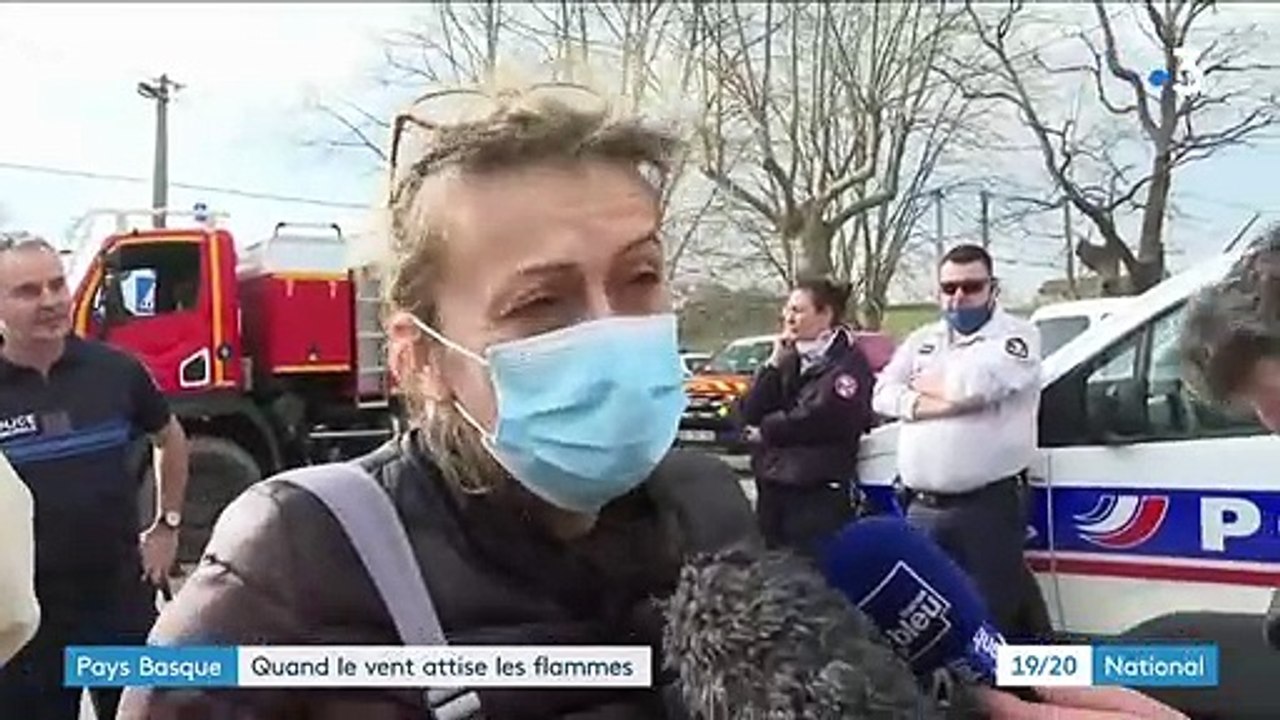 Pays Basque : de violents incendies attisés par le vent, 200 randonneurs évacués
