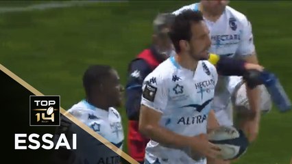 TOP 14 - Essai de Julien TISSERON (MHR) - Agen - Montpellier - J17 - Saison 2020/2021
