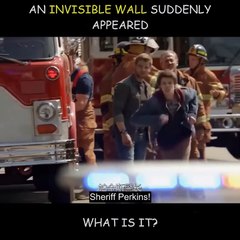 An In visible Wall Suddenly Appeared