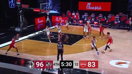 Ahmad Caver with the big dunk