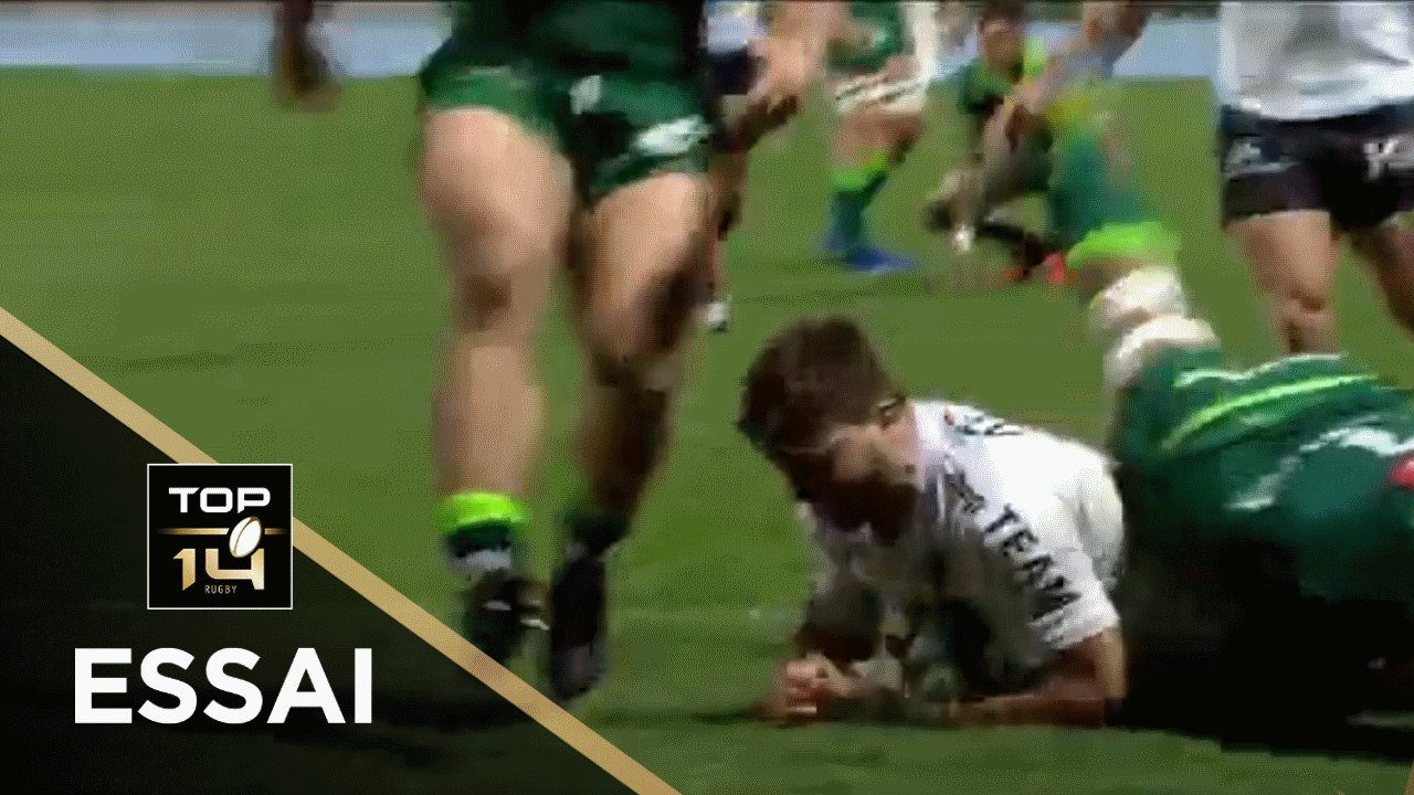 TOP 14 - Essai de Facundo ISA (RCT) - Pau - Toulon - J17 - Saison 2020/2021