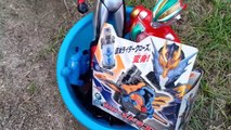 Searching for Ultraman Zero Toys Ultraman Blu and Ultraman Ginga Roso