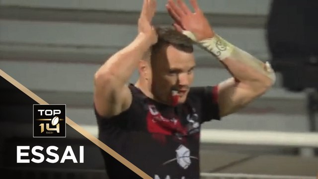 TOP 14 - Essai de Toby ARNOLD (LOU) - Lyon - Toulouse - J17 - Saison 2020/2021