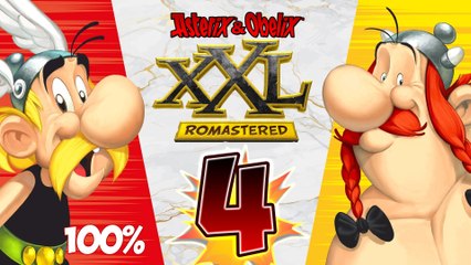 Asterix & Obelix XXL Romastered Walkthrough Part 4 (PS4) 100% - Helvetica