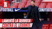 Cholo Simeone sobre mala racha de Atlético de Madrid: "No busco excusas"