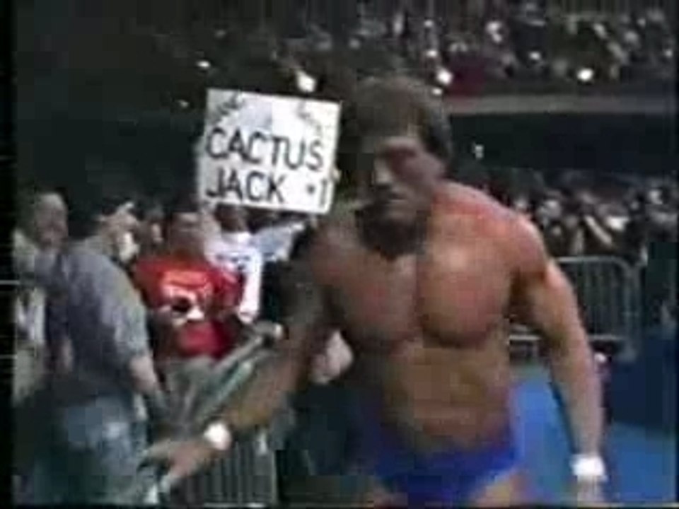 Cactus Jack vs Mr.Wonderful Paul Orndorff