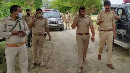 Kasganj: The main accused in police murder case killed