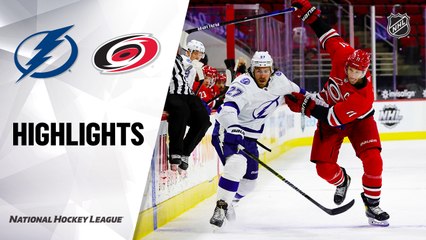 Lightning @ Hurricanes 2/20/21 | NHL Highlights