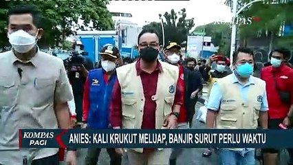 Jalan Kemang Raya Terendam Banjir Setinggi 1 Meter