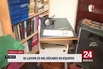 Pueblo Libre: roban equipos valorizados en más de 20 mil dólares a agrupación musical