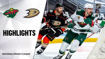 Wild @ Ducks 2/20/21 | NHL Highlights