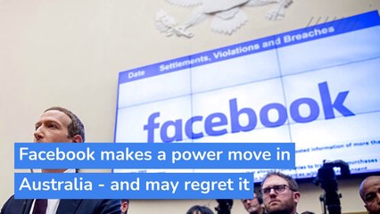 Facebook makes a power move in Australia - and may regret it, and other top stories in technology from February 21, 2021.
