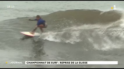 Reprise des compétitions de surf