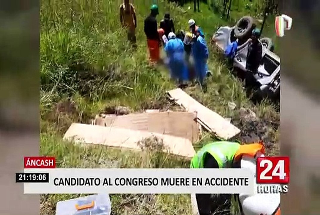 Áncash: Candidato al Congreso por APP falleció en accidente de tránisto