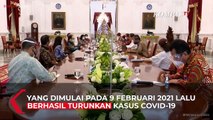 Jokowi: PPKM Mikro Berhasil Tekan Kasus Covid-19