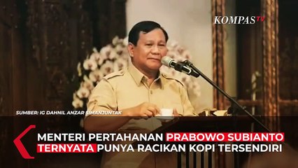 Terkuak! Racikan Kopi Berkhasiat Ala Prabowo Subianto