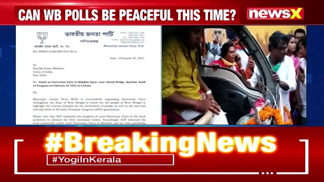WB BJP Writes To ECI & HM Shah On Yatra Attack...