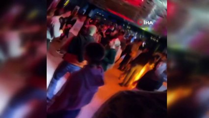 Antalya'da kısıtlamayı hiçe saydılar, diskoda eğlendiler