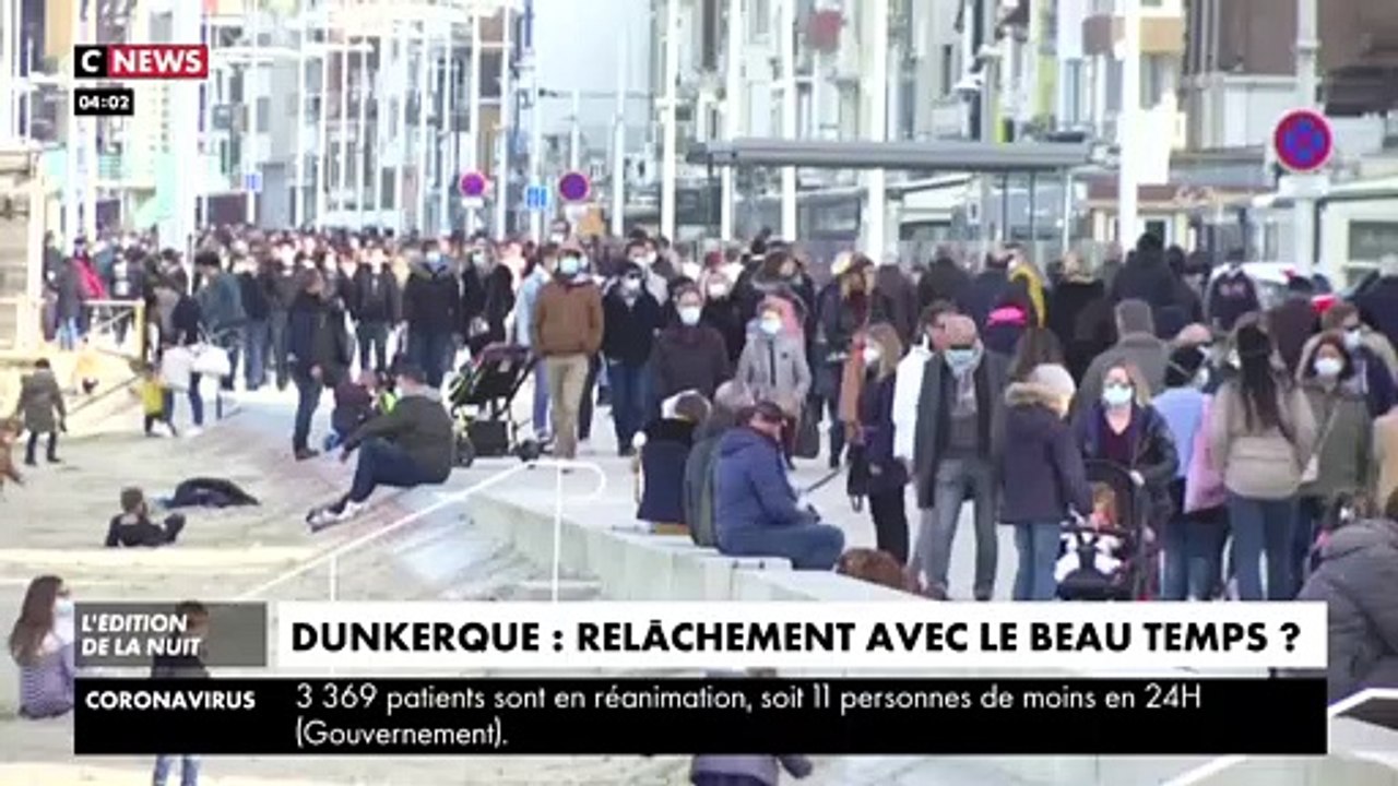 A Dunkerque avec le beau temps, le relâchement se fait sentir dans la ville et fait craindre une reprise de l'épidémie