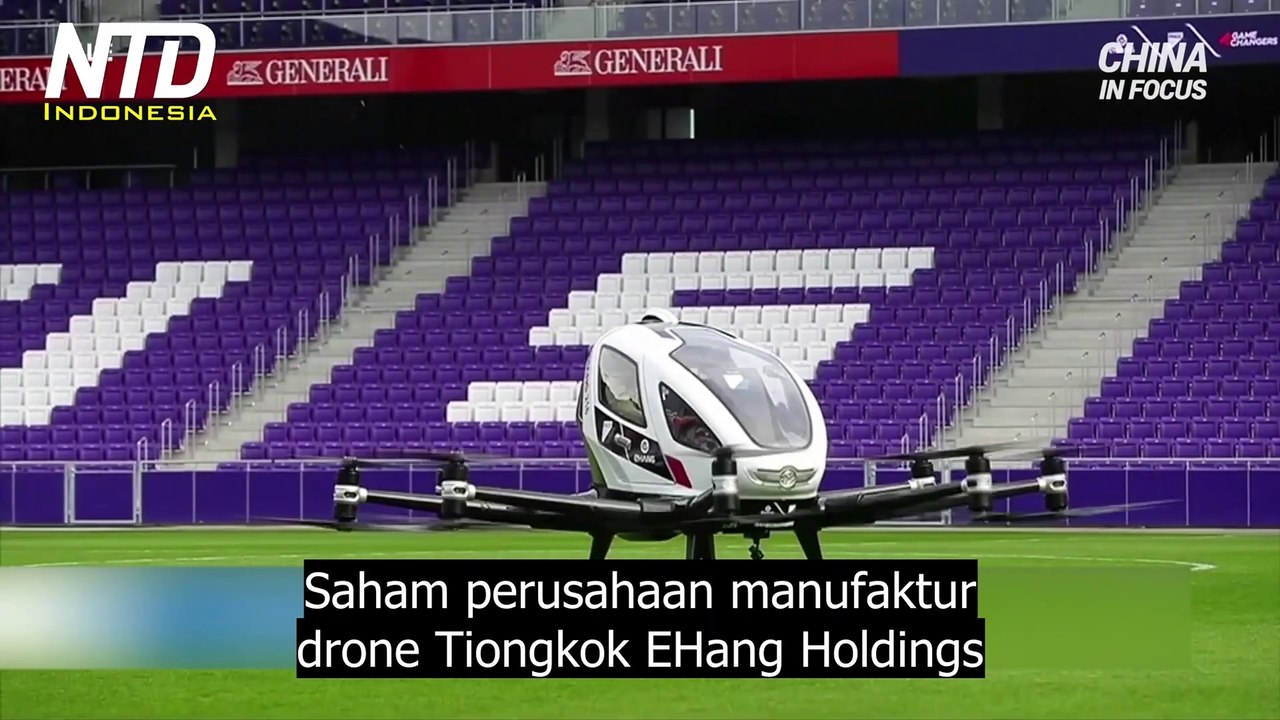 Saham Perusahaan Drone Tiongkok Anjlok Dalam Semalam