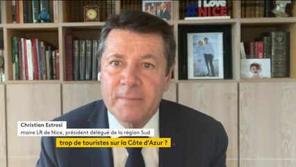 Covid-19 dans les Alpes-Maritimes : "Nous avons besoin de renfort de police nationale pour faire respecter les mesures qui seront annoncées", affirme le maire de Nice Christian Estrosi