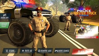 Monster Truck Police Chase Driving Simulator I I Android Gameplay HD