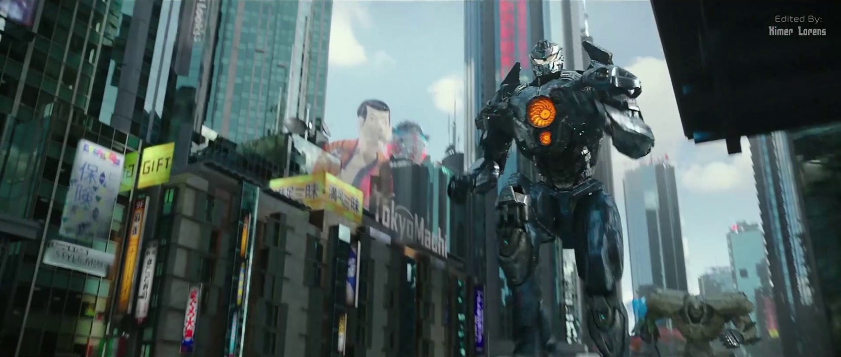 Pacific Rim Uprising (2018) - Final battle - Part 1 - Only action [4K]