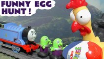Kinder Surprise Eggs Hunt with the Funny Funlings and Thomas and Friends in this Family Friendly Full Episode English Toy Story Video for Kids by Kid Friendly Toy Trains 4U