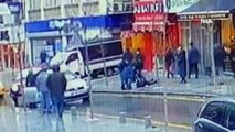 İstanbul'da inanılmaz olay! Pencereden atladı, adamın üstüne düştü