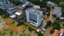 Anies Sebut Banjir di Jakarta Disebabkan Curah Hujan yang Tinggi