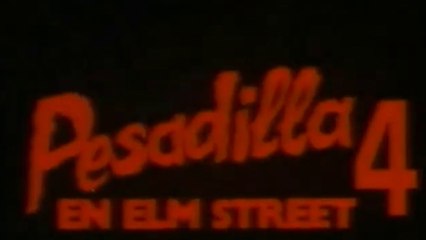 PESADILLA EN ELM STREET 4 - EL AMO DEL SUENON (1988) Trailer - SPANISH