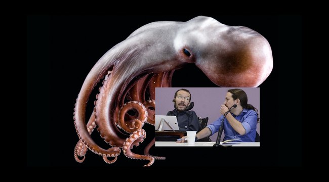 Cuando Buenafuente y Berto Romero les dieron la del pulpo a Pablo Iglesias y Echenique